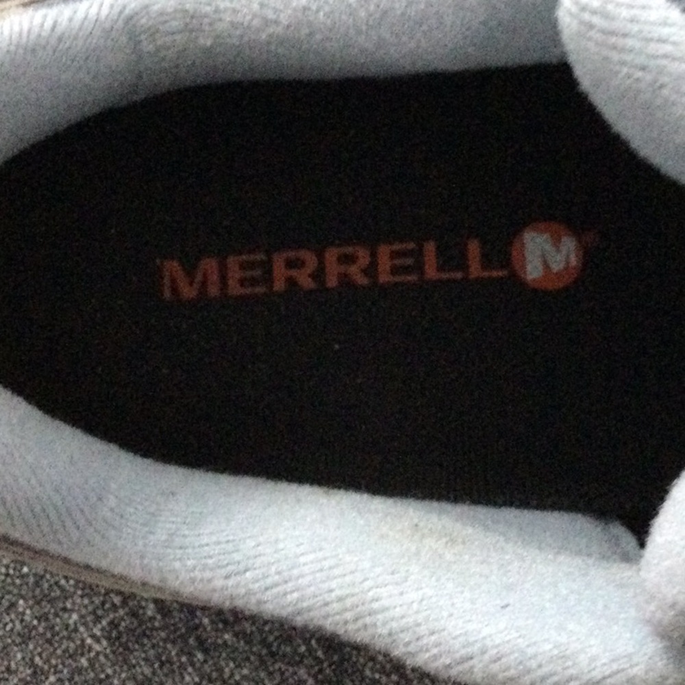 Women's Gray and Blue Hiking Shoes from Merrell’s - Picture 6 of 6